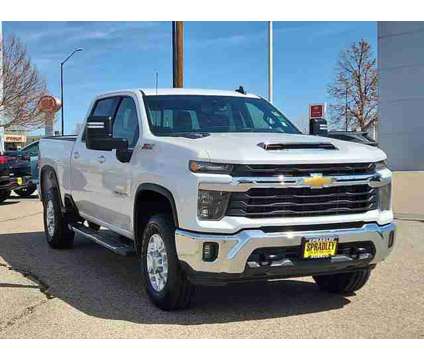 2024 Chevrolet Silverado 3500HD 4WD Crew Cab Standard Bed LT is a White 2024 Chevrolet Silverado 3500 H/D Truck in Pueblo CO