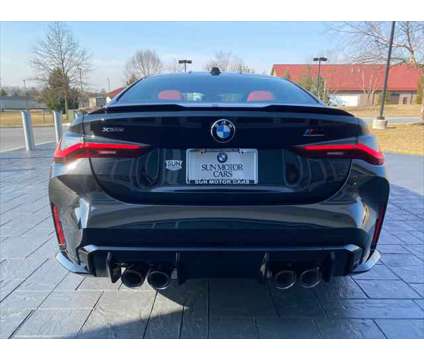 2024 BMW M4 Competition xDrive is a Black 2024 BMW M4 Coupe in Mechanicsburg PA
