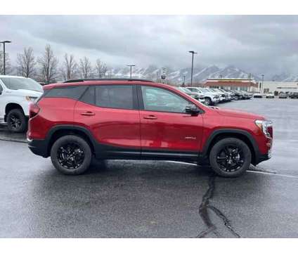 2024 GMC Terrain AWD AT4 is a Red 2024 GMC Terrain SUV in Logan UT