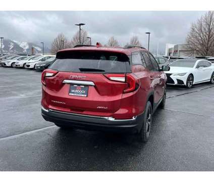 2024 GMC Terrain AWD AT4 is a Red 2024 GMC Terrain SUV in Logan UT