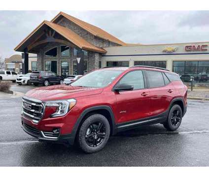 2024 GMC Terrain AWD AT4 is a Red 2024 GMC Terrain SUV in Logan UT