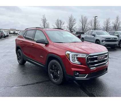 2024 GMC Terrain AWD AT4 is a Red 2024 GMC Terrain SUV in Logan UT