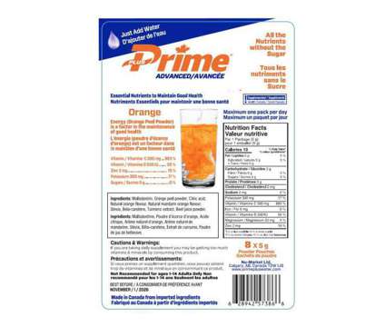 Prime Plus Just the Best is a Orange Supplements for Sale in Calgary AB
