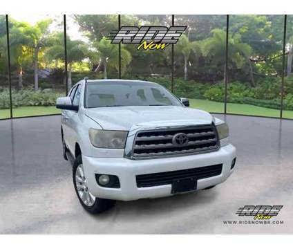 2008 Toyota Sequoia for sale is a White 2008 Toyota Sequoia Car for Sale in Baton Rouge LA