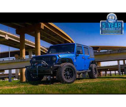 2015 Jeep Wrangler for sale is a Blue 2015 Jeep Wrangler Car for Sale in Farmers Branch TX