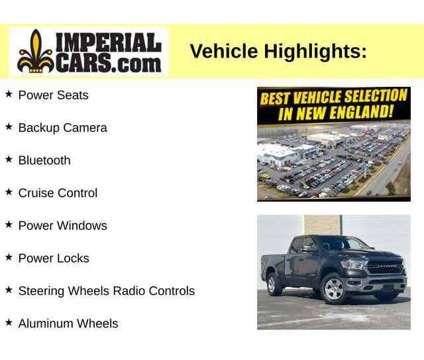 2021UsedRamUsed1500Used4x4 Quad Cab 6 4 Box is a Grey 2021 RAM 1500 Model Big Horn Car for Sale in Mendon MA