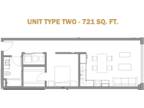 Grocers Warehouse - 1 Bedroom - 721 square feet