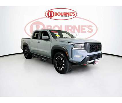 2023UsedNissanUsedFrontierUsedCrew Cab 4x4 Auto is a Grey 2023 Nissan frontier Car for Sale in South Easton MA