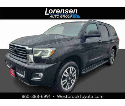 2022UsedToyotaUsedSequoiaUsed4WD (Natl) is a Black 2022 Toyota Sequoia Car for Sale in Westbrook CT