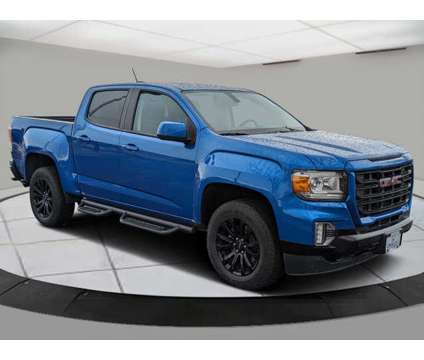 2021 GMC Canyon 4WD Elevation is a Blue 2021 GMC Canyon Car for Sale in Greeley CO