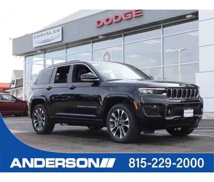2024 Jeep Grand Cherokee Overland is a Black 2024 Jeep grand cherokee Overland Car for Sale in Rockford IL