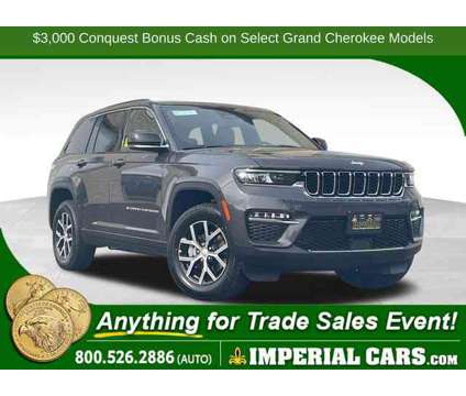2024 Jeep Grand Cherokee Limited is a Grey 2024 Jeep grand cherokee Limited Car for Sale in Mendon MA