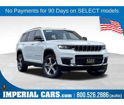 2024 Jeep Grand Cherokee L Limited is a White 2024 Jeep grand cherokee Limited SUV in Mendon MA