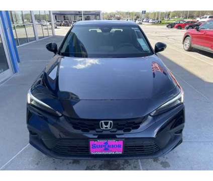 2024 Honda Civic Hatchback LX is a Black 2024 Honda Civic Hatchback in Omaha NE