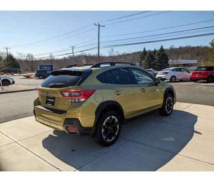 2021 Subaru Crosstrek Premium is a Yellow 2021 Subaru Crosstrek 2.0i Car for Sale in Middlebury CT