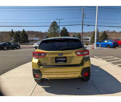 2021 Subaru Crosstrek Premium is a Yellow 2021 Subaru Crosstrek 2.0i Car for Sale in Middlebury CT