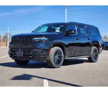 2024 Jeep Wagoneer L Series II Carbide is a Black 2024 Jeep Wagoneer Car for Sale in Denver CO