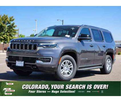 2024 Jeep Wagoneer 4X4 is a Grey 2024 Jeep Wagoneer Car for Sale in Denver CO