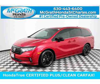 2023 Honda Odyssey Sport is a Red 2023 Honda Odyssey Car for Sale in Saint Charles IL