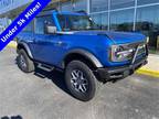 2023 Ford Bronco Blue, 2189 miles