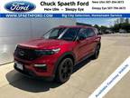 2024 Ford Explorer Red, 19 miles