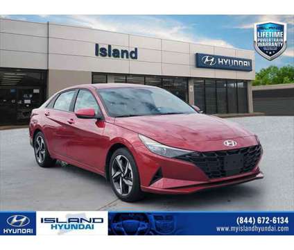 2023 Hyundai Elantra SEL is a Red 2023 Hyundai Elantra Sedan in Staten Island NY