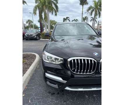 2021 BMW X3 sDrive30i is a Black 2021 BMW X3 sDrive30i SUV in Fort Myers FL