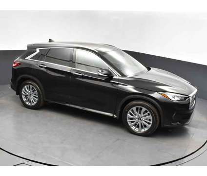 2024 Infiniti Qx50 Luxe is a Black 2024 Infiniti QX50 Luxe SUV in Jackson MS