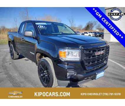 2021 GMC Canyon Elevation Standard is a Black 2021 GMC Canyon Truck in Ransomville NY