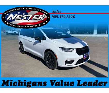 2024 Chrysler Pacifica Touring L is a White 2024 Chrysler Pacifica Touring Car for Sale in Houghton Lake MI