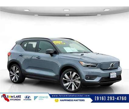 2022 Volvo XC40 Recharge P8 Twin Plus is a Silver 2022 Volvo XC40 SUV in Folsom CA