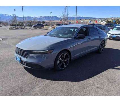 2024 Honda Accord Hybrid Sport is a Grey 2024 Honda Accord Hybrid Hybrid in Colorado Springs CO
