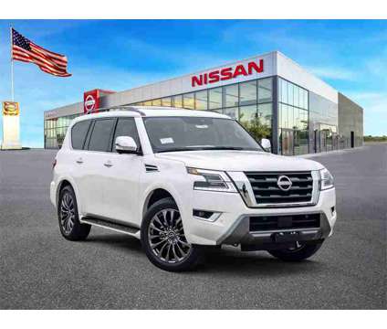 2024 Nissan Armada Platinum is a White 2024 Nissan Armada Platinum SUV in Baytown TX