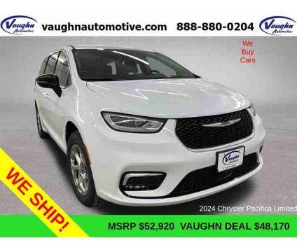 2024 Chrysler Pacifica Limited is a White 2024 Chrysler Pacifica Limited Car for Sale in Ottumwa IA