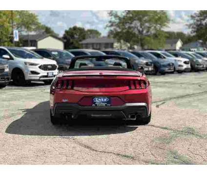 2024 Ford Mustang GT Premium is a Red 2024 Ford Mustang GT Premium Convertible in Manteno IL