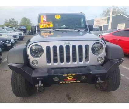 2014 Jeep Wrangler for sale is a Grey 2014 Jeep Wrangler Car for Sale in Sacramento CA