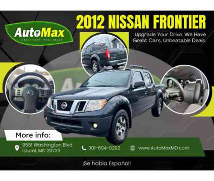 2012 Nissan Frontier Crew Cab for sale is a Grey 2012 Nissan frontier Car for Sale in Laurel MD