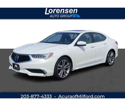 2019UsedAcuraUsedTLXUsed3.5L SH-AWD is a Silver, White 2019 Acura TLX Car for Sale in Milford CT