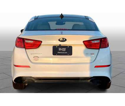 2015UsedKiaUsedOptimaUsed4dr Sdn is a White 2015 Kia Optima Car for Sale in Maple Shade NJ
