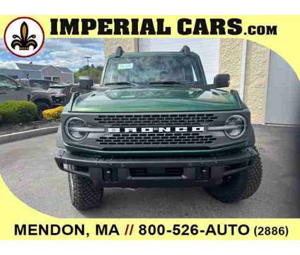 2024 Ford Bronco Badlands is a Green 2024 Ford Bronco Car for Sale in Milford MA