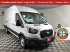 2024 Ford Transit White, 21 miles