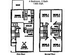 1 Floor Plan 4x2 - Post Oak Villa, San Marcos, TX