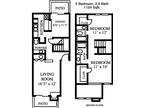 4 Floor Plan 2x2.5 TH - Greystone Flats, Austin, TX