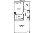 1 Floor Plan 1x1 - Harlowe, Garland, TX