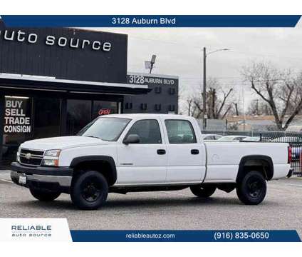 2007 Chevrolet Silverado (Classic) 2500 HD Crew Cab for sale is a White 2007 Chevrolet Silverado Car for Sale in Sacramento CA