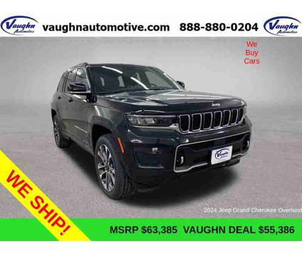 2024 Jeep Grand Cherokee Overland is a Black 2024 Jeep grand cherokee Overland SUV in Ottumwa IA