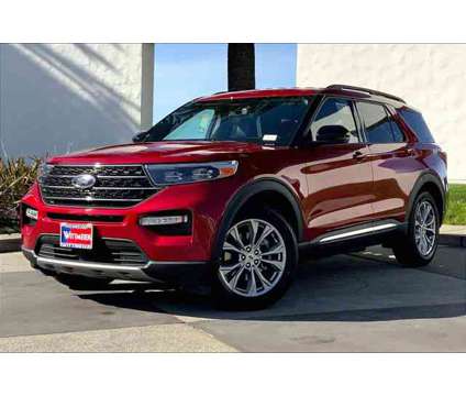 2024 Ford Explorer XLT is a Red 2024 Ford Explorer Car for Sale in Chico CA