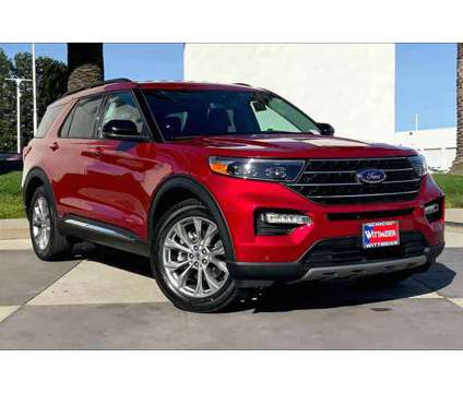 2024 Ford Explorer XLT is a Red 2024 Ford Explorer Car for Sale in Chico CA