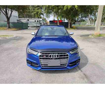 2017 Audi S6 for sale is a Blue 2017 Audi S6 5.2 quattro Car for Sale in Hallandale Beach FL