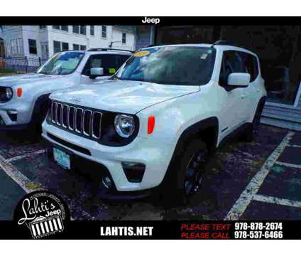 2020UsedJeepUsedRenegadeUsed4x4 is a White 2020 Jeep Renegade Car for Sale in Leominster MA